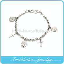 TKB-B0066 Silber katholische erste heilige Kommunion Armband Schmuck